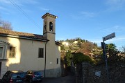 Nel Parco dei Colli anello dal Santuario di Sombreno alla Madonna della Castagna per Colle Roccolone e dei Roccoli il 30 dic. 2017 - FOTOGALLERY